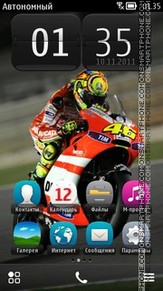 Valentino Rossi 06 es el tema de pantalla