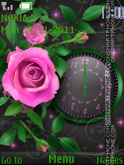 Rose tema screenshot