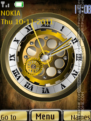 Casino Clock 01 tema screenshot