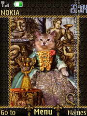 Tarot bogemiam cats theme screenshot