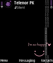 Smile theme screenshot