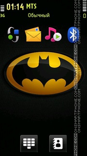 Classic Batman tema screenshot