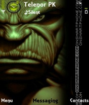 Hulk tema screenshot