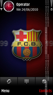 Barca theme screenshot