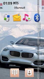 Bmw 08 tema screenshot