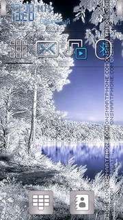 Winter tema screenshot