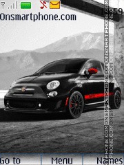 Fiat 500 Abarth 01 tema screenshot