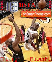 Nba Lebron James es el tema de pantalla