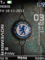 Chelsea Fc 06 tema screenshot