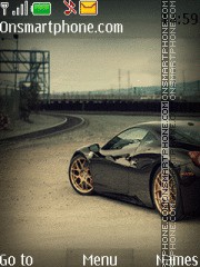 Capture d'écran Ferrari 606 thème