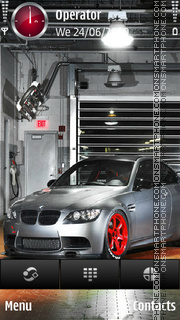 Скриншот темы Bmw bws