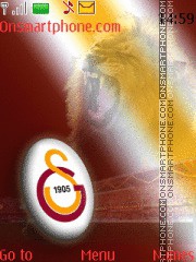 Capture d'écran Galatasaray Official thème
