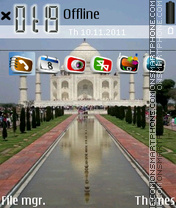 Taj Mahal 07 theme screenshot