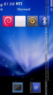 Скриншот темы Mac Xb