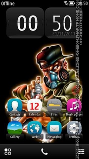 Graffer tema screenshot