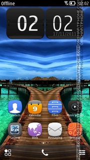 Paradise 11 tema screenshot