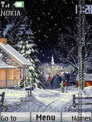 Winter Theme tema screenshot