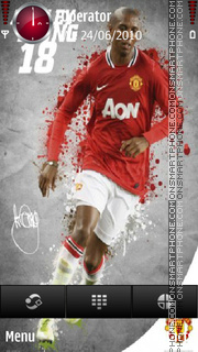 Ashley young es el tema de pantalla