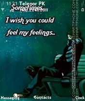 Feel my feelings tema screenshot