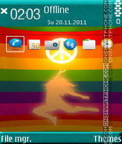 Reaching Peace Theme-Screenshot