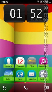 Ianna samy theme screenshot