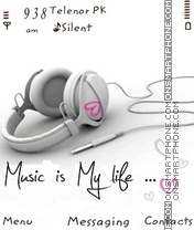 Скриншот темы Life is Music