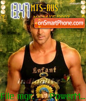 Hrithik theme screenshot