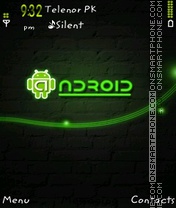 Android theme screenshot