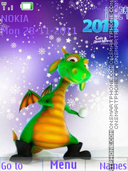 Скриншот темы Year Dragon