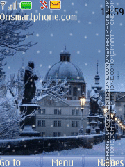 Capture d'écran City In Snow thème