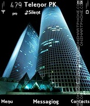 City Night tema screenshot