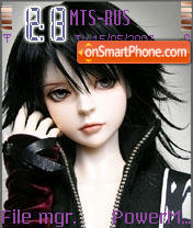 Camine Dream Of Doll theme screenshot