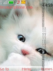 Cute Kitty 08 tema screenshot