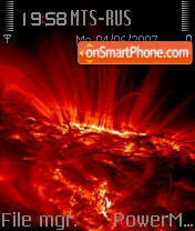 Sun Plasma es el tema de pantalla