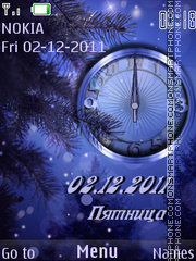 Winter tema screenshot