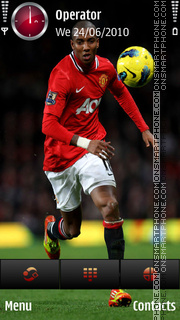 Capture d'écran Ashley young thème