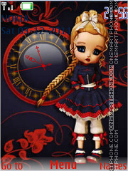 Capture d'écran Doll thème