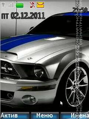 Ford Shelby gt 500 es el tema de pantalla