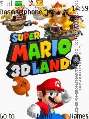 Скриншот темы Super Mario Land Games