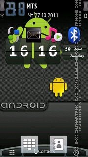 S60 Android For Nokia tema screenshot