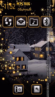 Christmas Night 05 theme screenshot