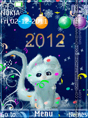 Скриншот темы Happy New Year 2021