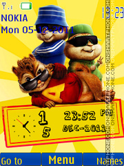 Скриншот темы Chipmunks 03