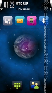 Galacta Ovi Theme-Screenshot