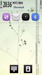 New Android Nature tema screenshot