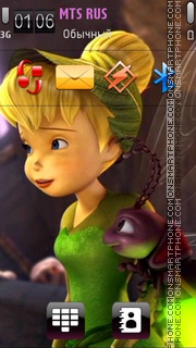 Скриншот темы Tinkerbell 07