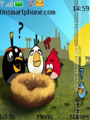 Angrybirds With Tone es el tema de pantalla