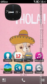 Hola theme screenshot