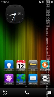 Colorful Dual es el tema de pantalla