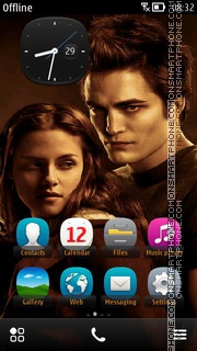 Twilight Week tema screenshot